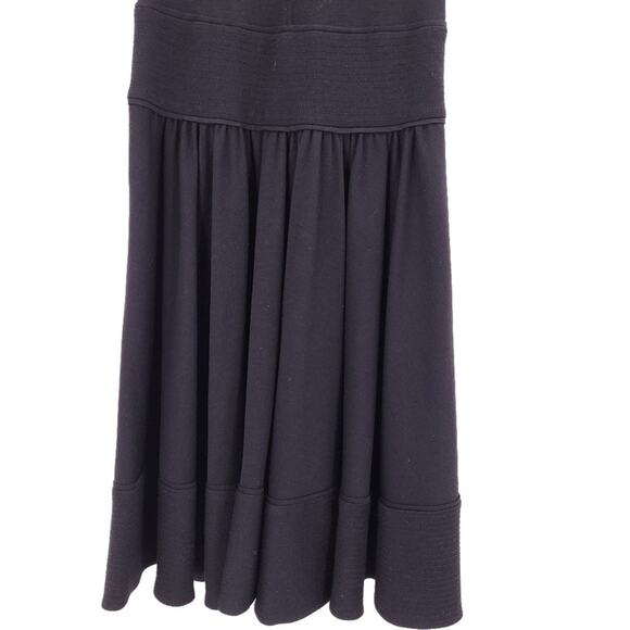 DVF Wool Jersey Knit Circle Skirt Dress with Pockets | 6 - Picture 6 of 7
